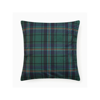 Набор декоративных новогодних наволочек «Этель. Счастье» 40×40 см, 4 штуки, велюр