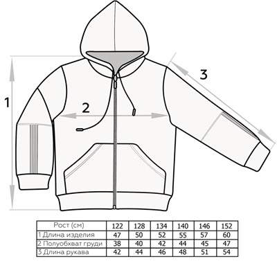 Толстовка Смена