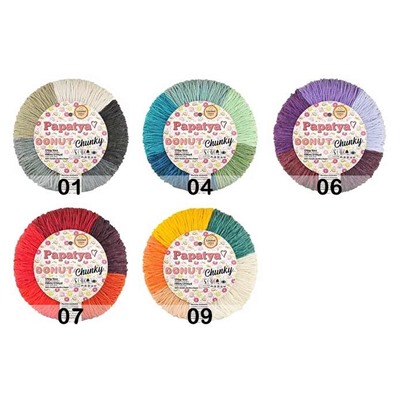 Пряжа Kamgarn DONUT CHUNKY PAPATYA