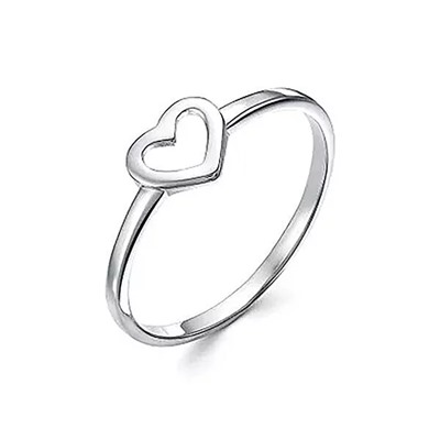 Кольцо из серебра без вставки, В10-1144