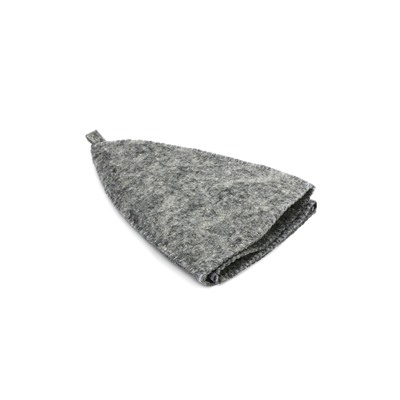 Набор для бани и сауны «Тёмный», 5 предметов: шапка, коврик, рукавица, тапочки, портфель, «Добропаровъ»