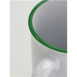 УЦЕНКА Кружка керамическая «Новогодний венок», 340 мл