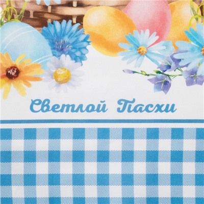 Полотенце «Зайчики», 40×73 см, 100% хлопок, саржа 190 г/м²