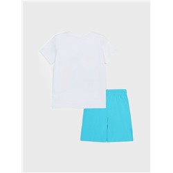 Комплект трикотажный для мальчиков: фуфайка (футболка), шорты