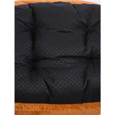 Лежанка для животных, 50×45 см, коричневая