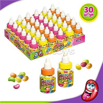 Мармеладное драже с татуировкой "Соска Джелли Бин" 12гр*30шт