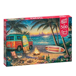 Пазл 500 "Дом на колесах"