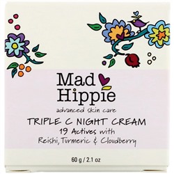 Mad Hippie Skin Care Products, Triple C, ночной крем, 60 г (2,1 унции)