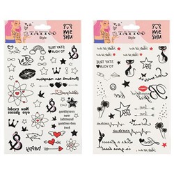 Наклейки ТАТУ "Стиль/Style" 23х13 см MS_52666 (356164) MESHU