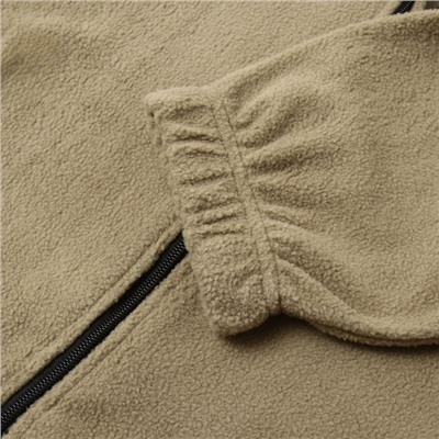 Толстовка флисовая для девочки MINAKU: Fleece Soft, светло-зелёная, рост 170 см