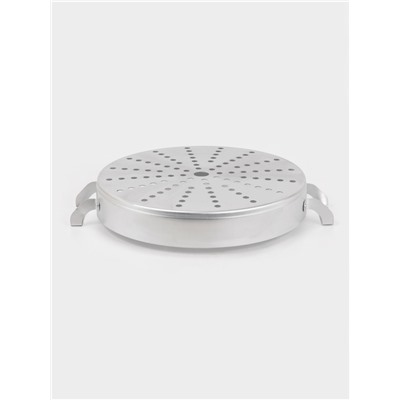 Сетка к мантоварке, 13 л, d=34 см, алюминий марки А5, толщина 1 мм, серебристая