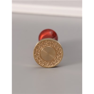 Печать для сургуча с пластиковой ручкой «Широкая рамка. Ажур», 6.3×3×3 см