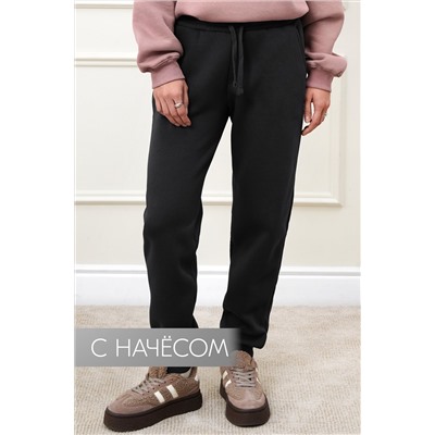 Женские брюки из футера с начесом Happyfox