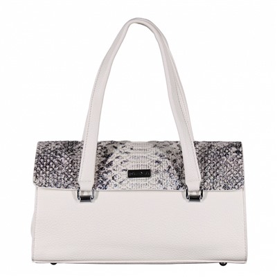 Сумка 593361 white Velina Fabbiana-Safenta