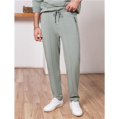 Брюки джоггеры на резинке из премиального футера двухнитки