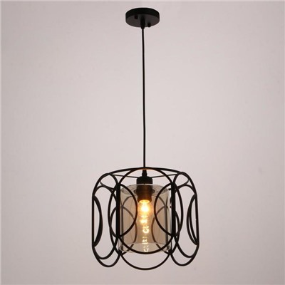 Светильник BayerLux 88327/1 E27 40 Вт черный 26×26×23-123 см