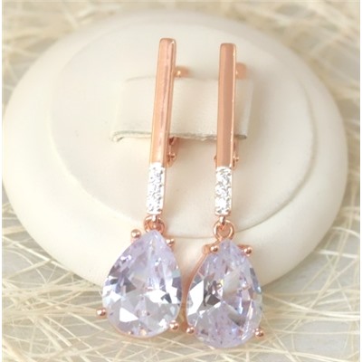 Серьги позолота H01-7555