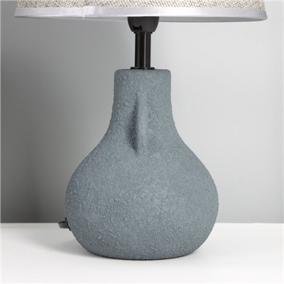 Лампа настольная «Каламбур» 1×40 Вт Е14 темно-серый 20×20×32 см
