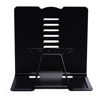 Подставка для учебников и книг "Fast Or Last" 20x19 см, металлическая окрашенная, вес 430 г, с противоскользящими ножками, с полноцветным рисунком, в пластиковом пакете с европодвесом