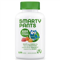 SmartyPants, Комплекс для детей с клетчаткой, 120 жевательных таблеток