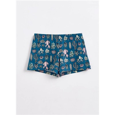 Шорты женские DEA MIA 5300 SHORTS (пижамные с рисунком) ШОРТЫ ЖЕНСКИЕ