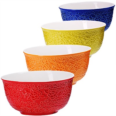 29618 Набор салатниц керамика 4пр 800 мл.LR (х12)