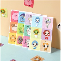 Наклейки от комаров и мошек с рисунками, набор 36 шт.