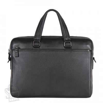 Портфель мужской кожаный 22-1167-1H black Heanbag