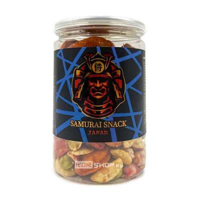 Японские снеки Нори Тагараси Тако Самурай, 100 г Акция