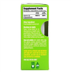 Ddrops, Liquid Vitamin D2, 1,000 IU , 0.17 fl oz ( 5 ml)