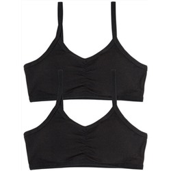 4408-02 Топ для девочки подростковый черный (BAYKAR)