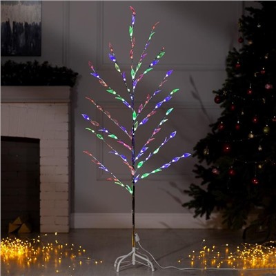 УЦЕНКА Светодиодный куст «Лепестки», 1.5 м, 84 LED, мигание, 220 В, свечение мульти
