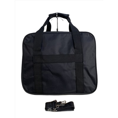 Дорожная сумка из текстиля, цвет черный