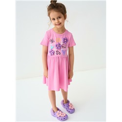 Платье трикотажное для девочек