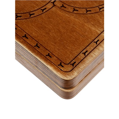 Нарды деревянные «Львиная семья», 37×20 см