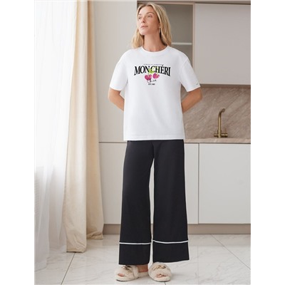 VILATTE Футболка D49.136