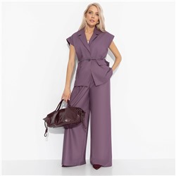 Жилет на завязках, Слишком модно (бордовый)