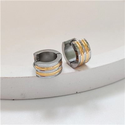 Серьги из стали