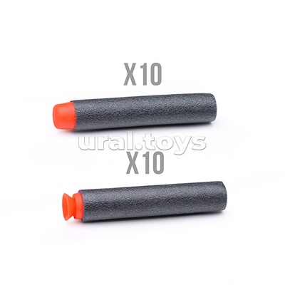 Бластер "Меткий выстрел" с мягкими пулями, в коробке