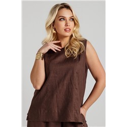 Блузка женская  Т3801/01/Коричневый