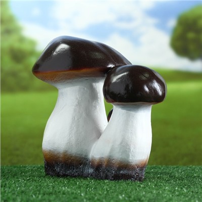 Садовая фигура из гипса «Гриб-боровик тройной», 25×23×23 см