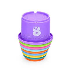 Пирамидка "Фруктовый котик" в сетке