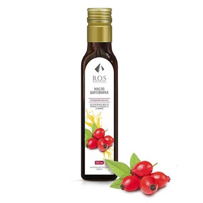 Масло шиповника 250 мл стекло нерафинированное