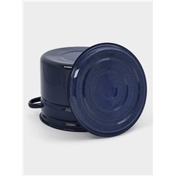 Бак эмалированный, 16 л, без декора, синий