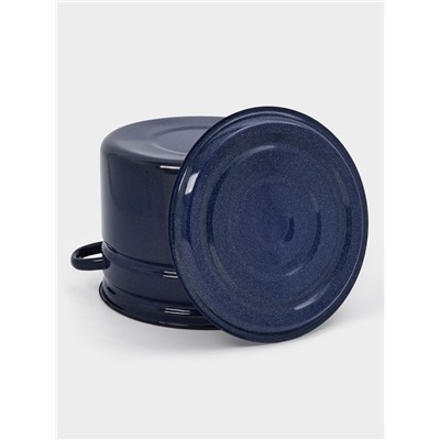 Бак эмалированный, 16 л, без декора, синий