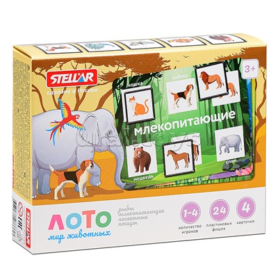 Лото "Мир животных"