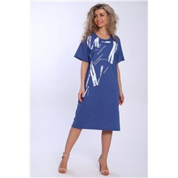 Туника 51109 (Индиго меланж)