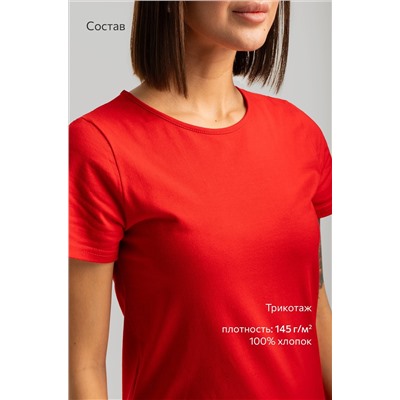 Однотонное женское платье-футболка Happyfox