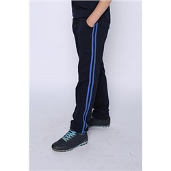 Брюки подростковые Спорт два лампаса кулирка