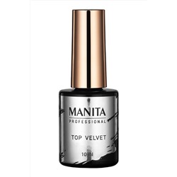 Manita Professional Топ для гель-лака без липкого слоя / Velvet, 10 мл KRISTALLER, 1109852